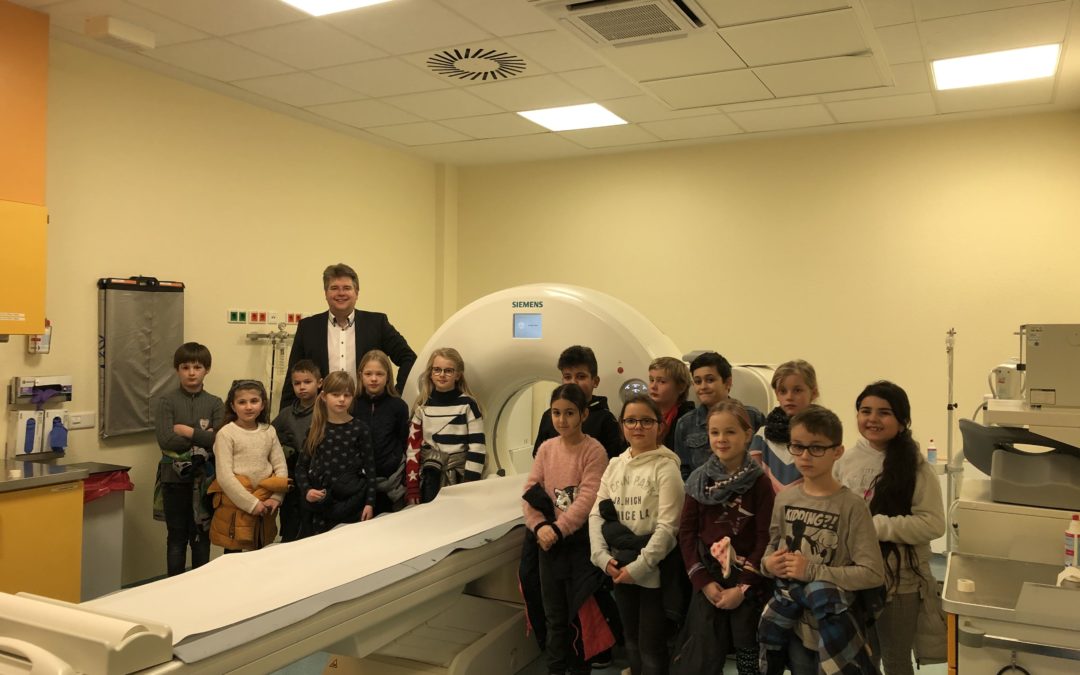 Unterricht einmal anders – Grundschüler guckten in die Röhre
