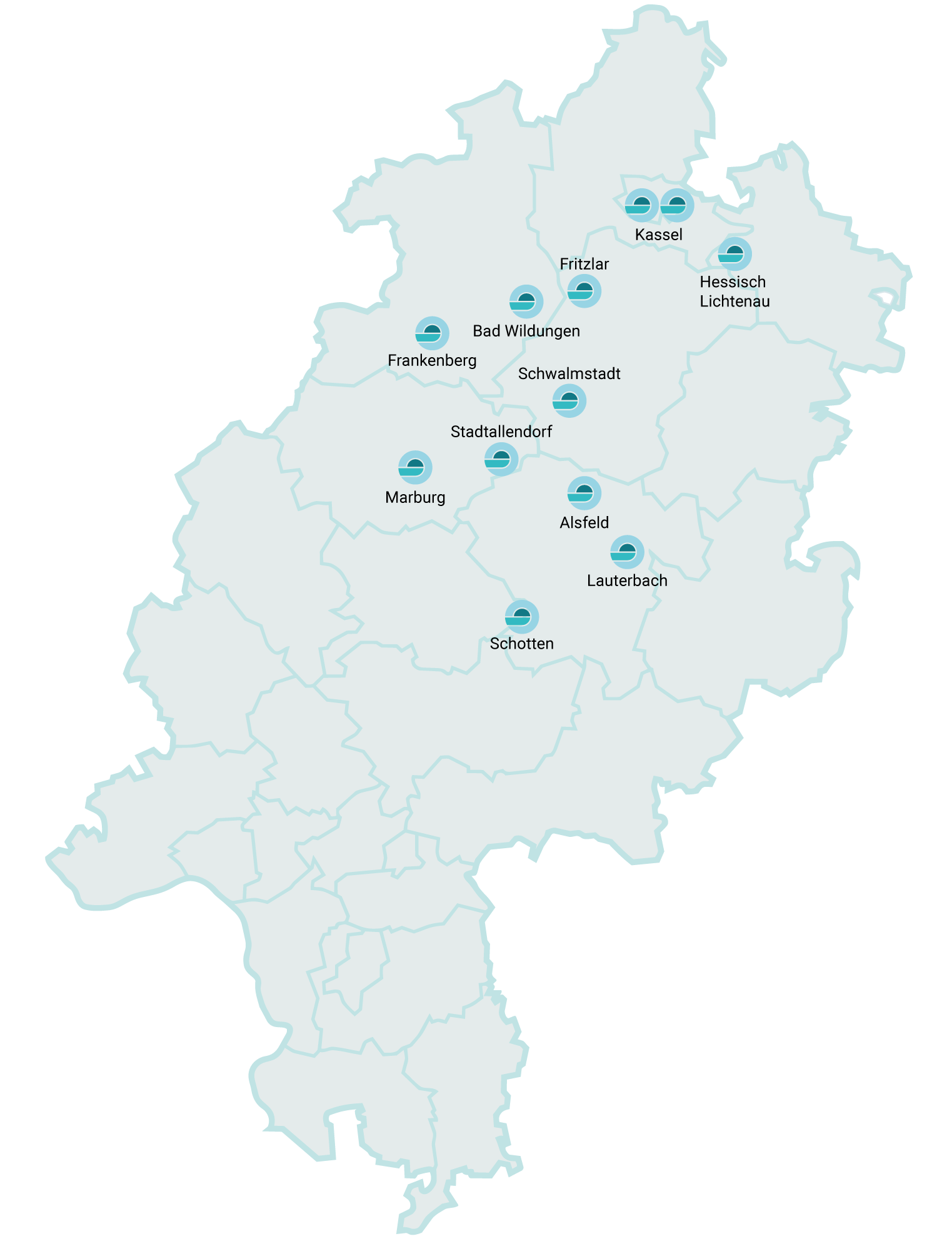 Radiologie Standorte in Hessen